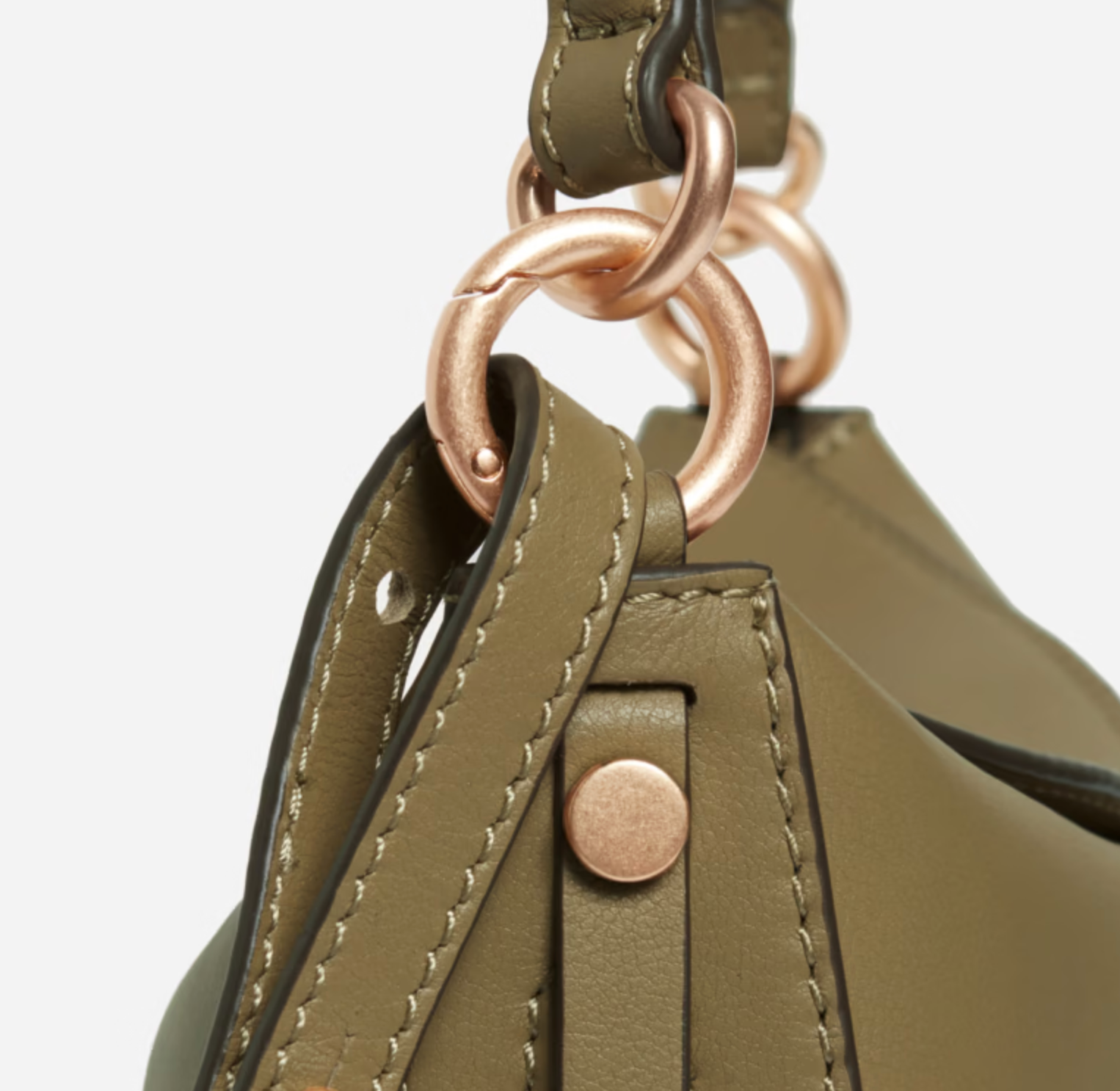 BOLSO Vanessa Bruno SS25 Medium Daily bag olive