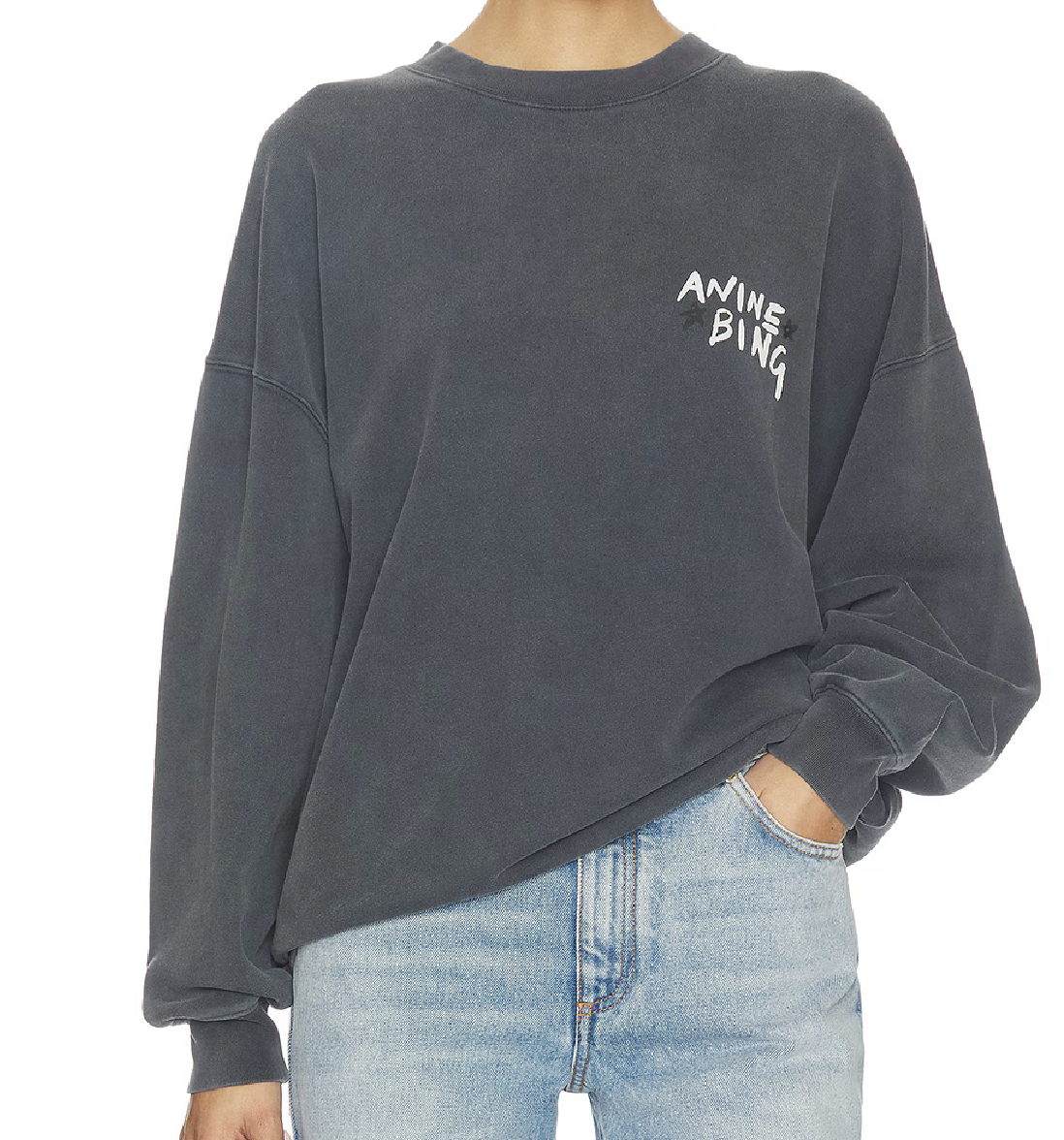 SUDADERA ANINE Bing AW25 Miles Empowerment vintage black