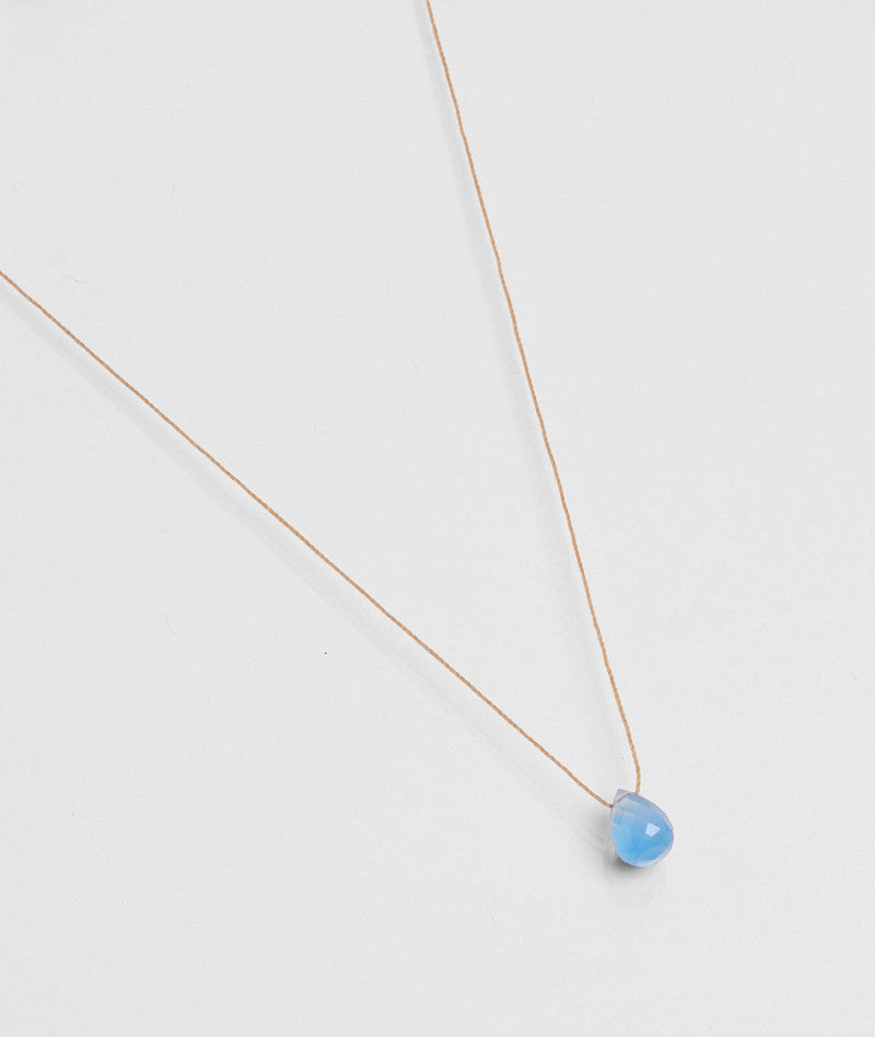COLLAR Une a Une Goutte azur