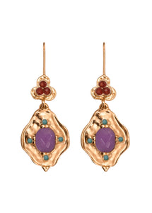 PENDIENTES Alhaja Pitiusa lila