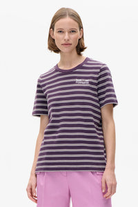 CAMISETA Baum und Pferdgarten AW25 Jawo plum polo stripe