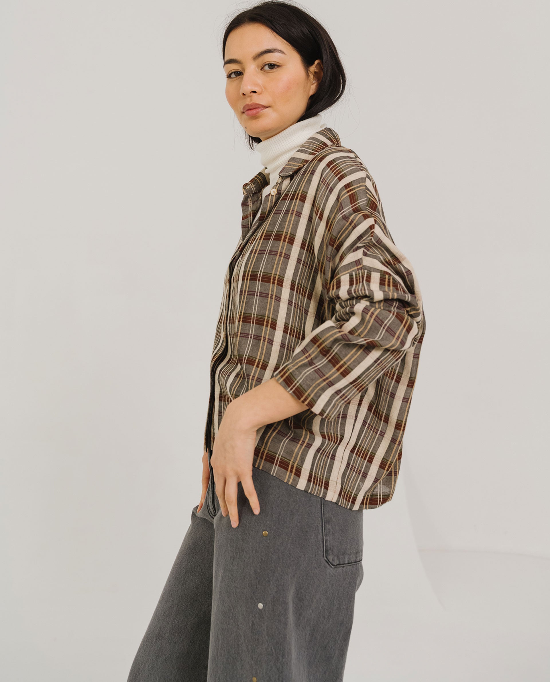 CAMISA Tinsels AW25 Wood Sevilla