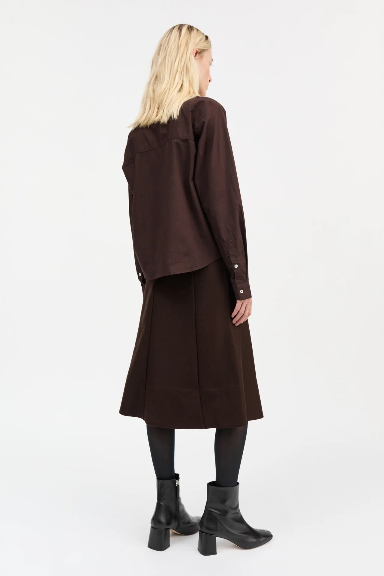 CAMISA Skall Studio AW25 Agnes dark brown