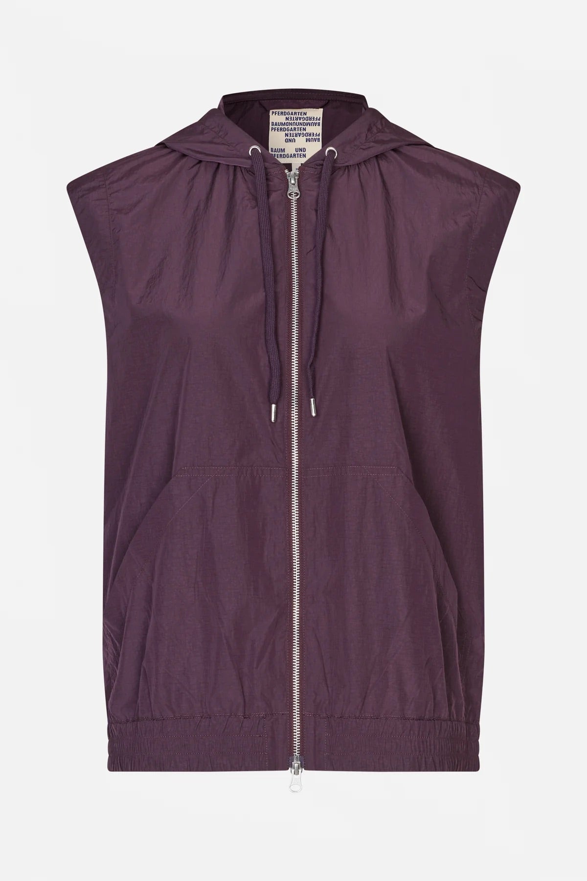 CHALECO Baum und Pferdgarten AW25 Becky plum