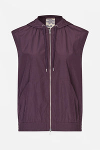 CHALECO Baum und Pferdgarten AW25 Becky plum