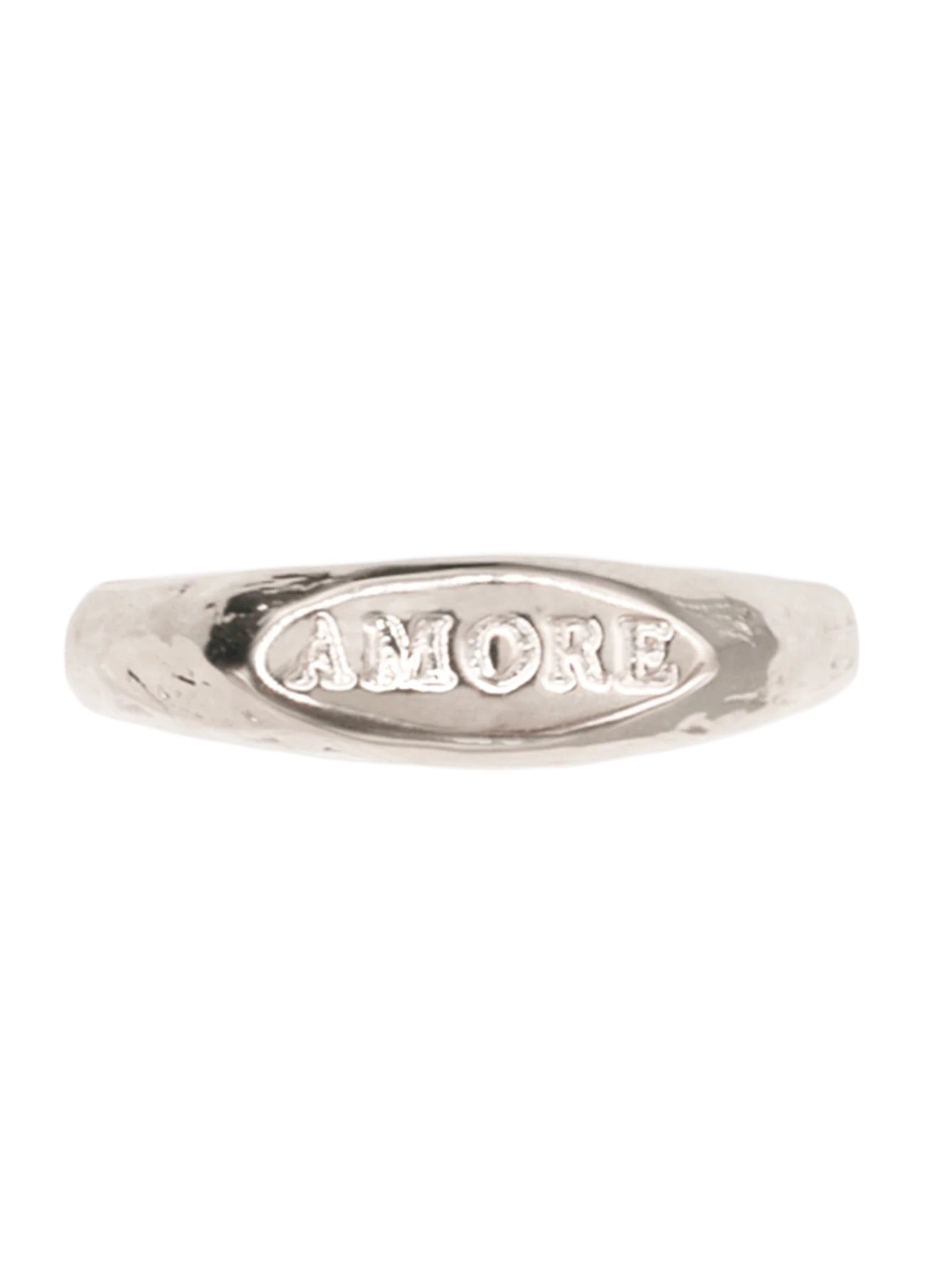 ANILLO Alhaja Cultstore sello mini amore plata