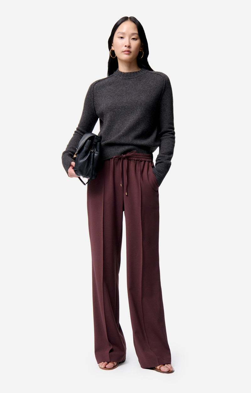 PANTALÓN Vanessa Bruno AW25 Cliff burgundy