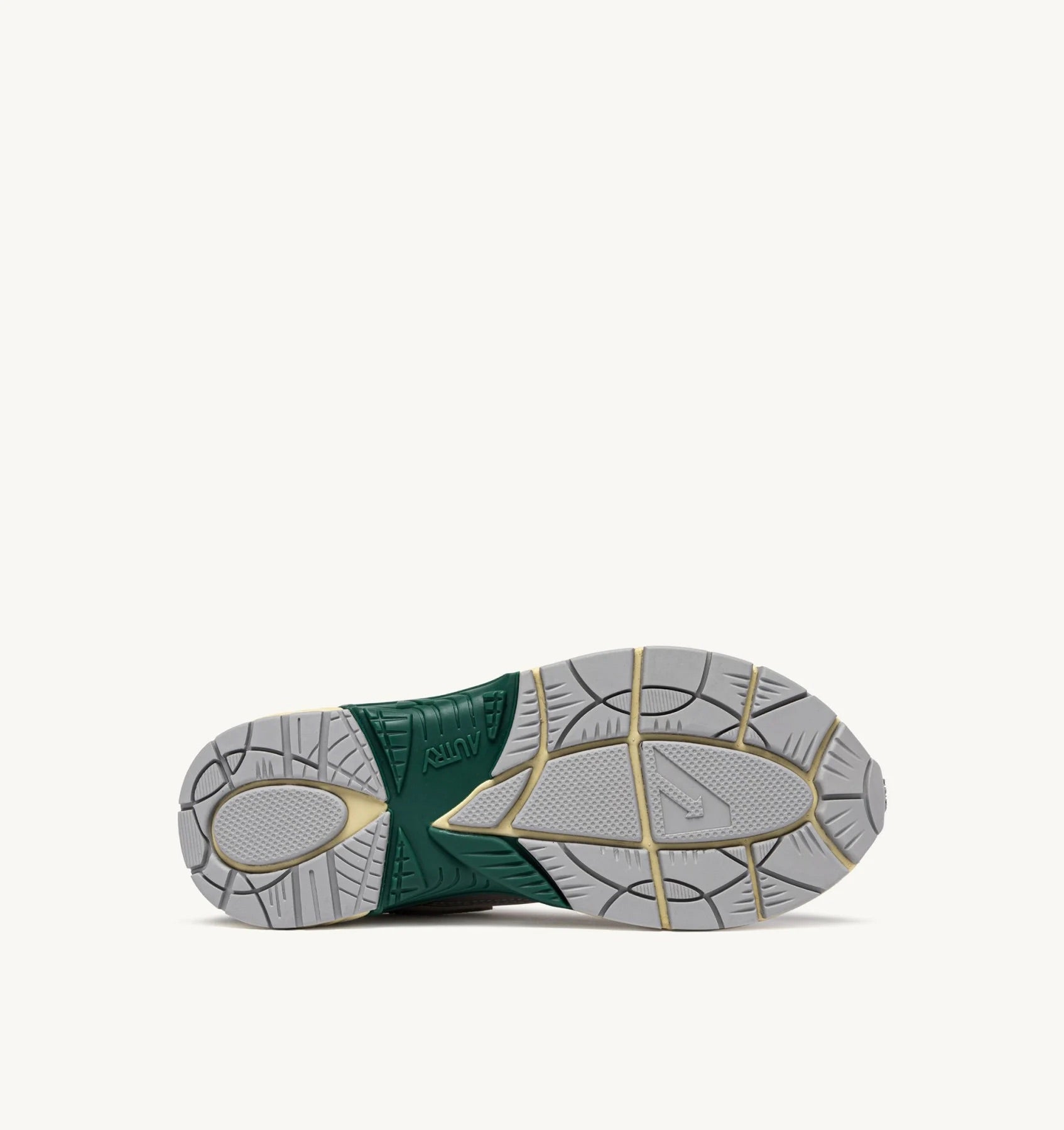 DEPORTIVAS Autry SNEAKER HYPERWAY DE MALLA Y ANTE MALACHITE Y PLATA