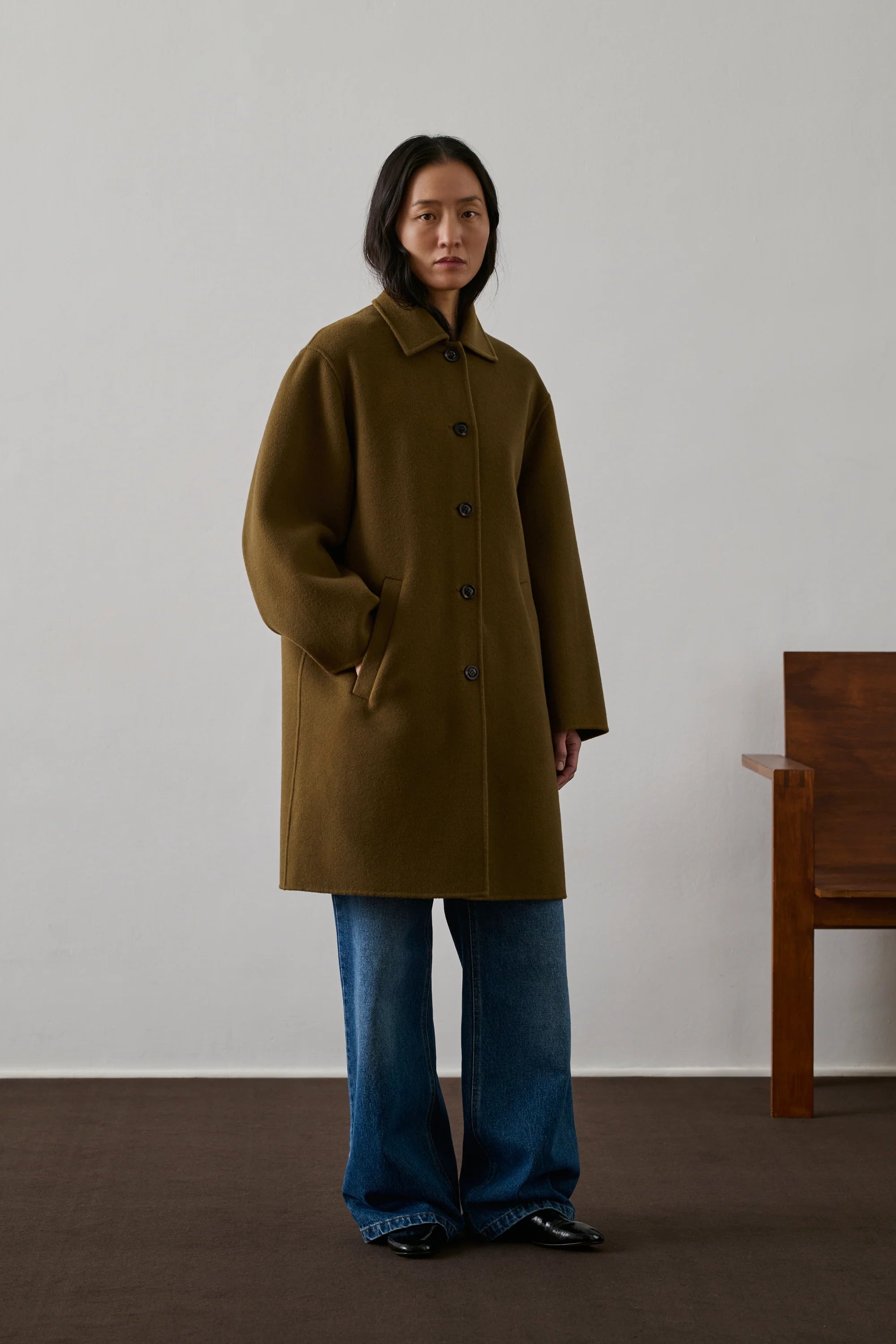 ABRIGO Soeur AW25 Faubourg caramelo