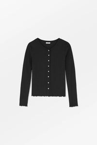 CAMISETA, CÁRDIGAN Skall Studio AW25 Edie black