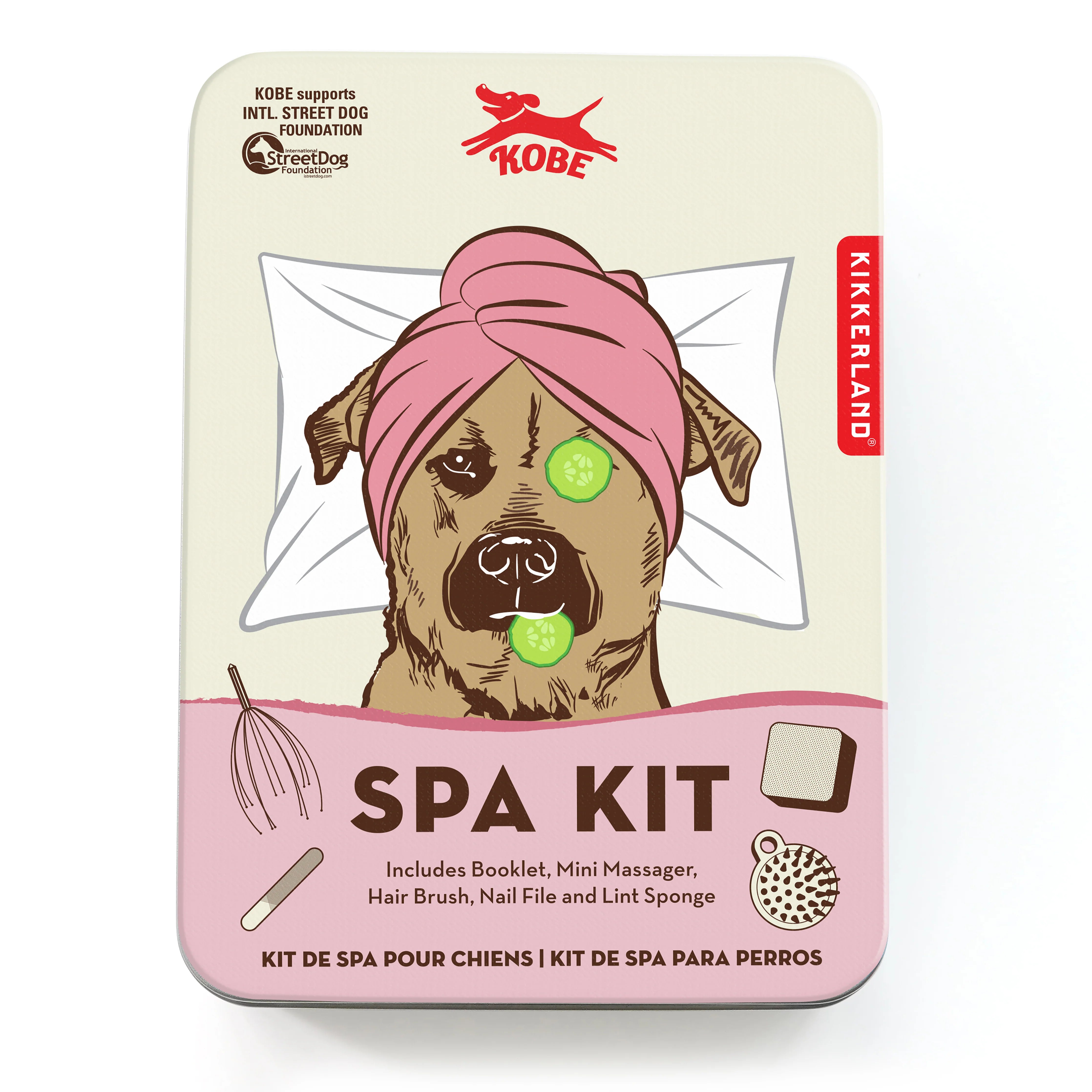 KIT Kikkerland Kit spa para perros Kobe