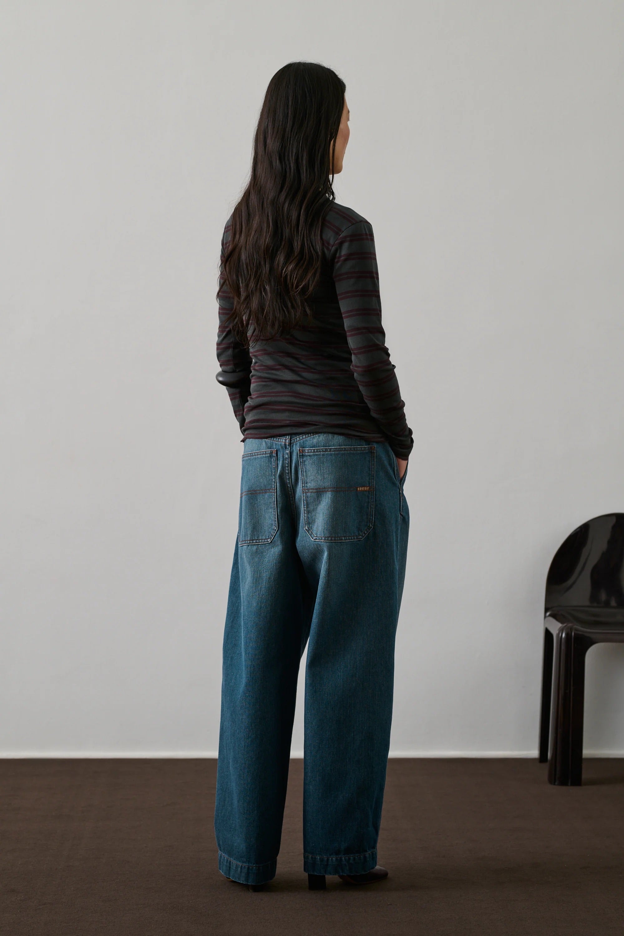 CAMISETA Soeur Paris AW25 Gaelle aubergine/anthr