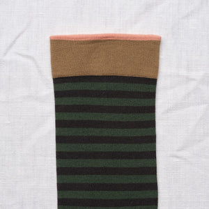 CALCETINES Bonne Maison False black striped