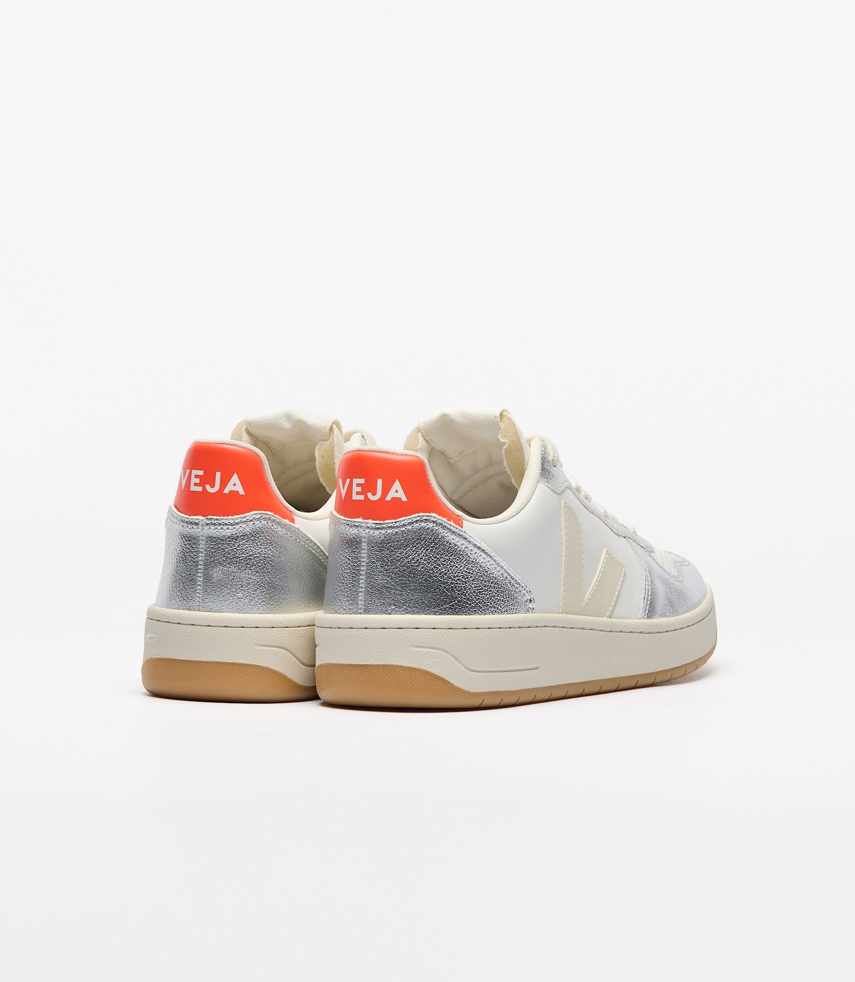 DEPORTIVAS Veja V-10 Prime leather white pierre silver