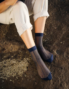 CALCETINES Atelier St Eustache Sapin bleue