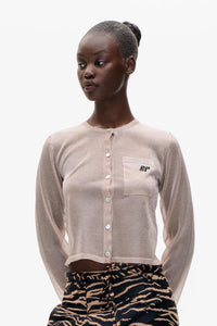 CARDIGAN Baum und Pferdgarten AW25 Crisje Warm taupe