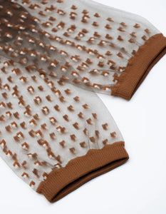 CALCETINES Atelier St Eustache Dunes brune