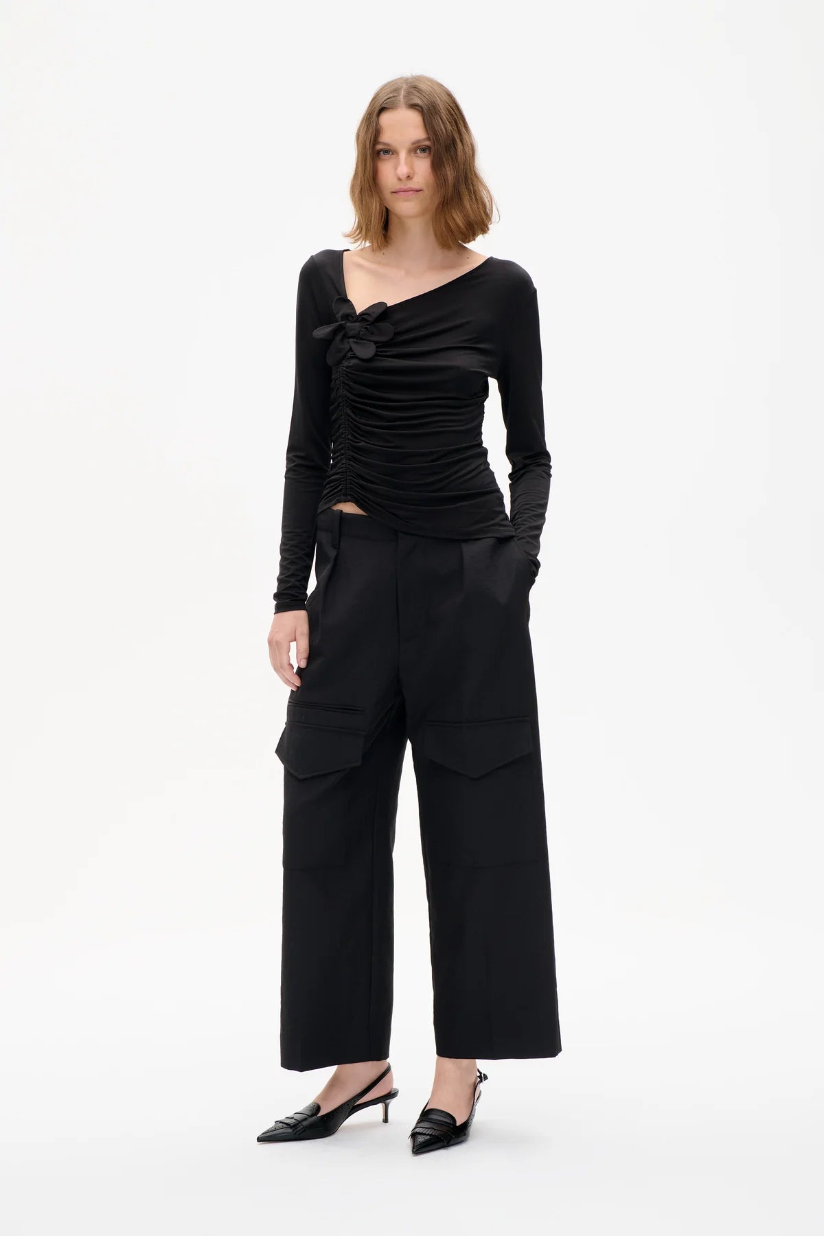 CAMISETA, TOP Baum und Pferdgarten AW25 Josi black