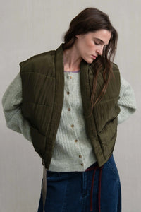 CHAQUETA, CHALECO Humanoid AW25 Stabble jade