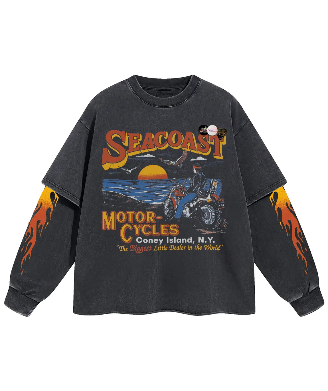 SUDADERA Newtone AW25 Klimer seacoast pepper