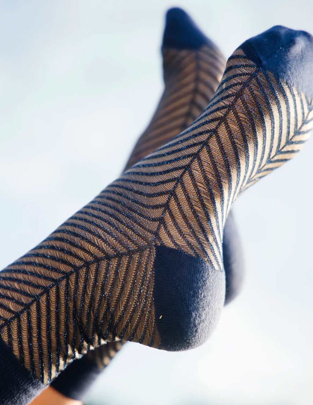 CALCETINES Atelier St Eustache Sapin bleue