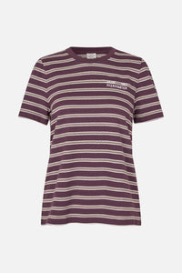 CAMISETA Baum und Pferdgarten AW25 Jawo plum polo stripe
