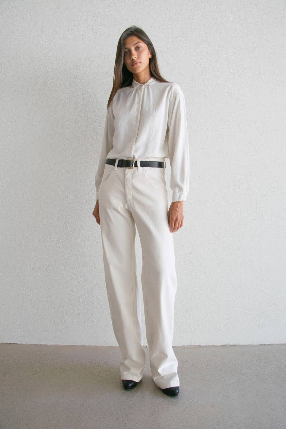 PANTALONES The Avant AW25 Zeynep blanco vintage