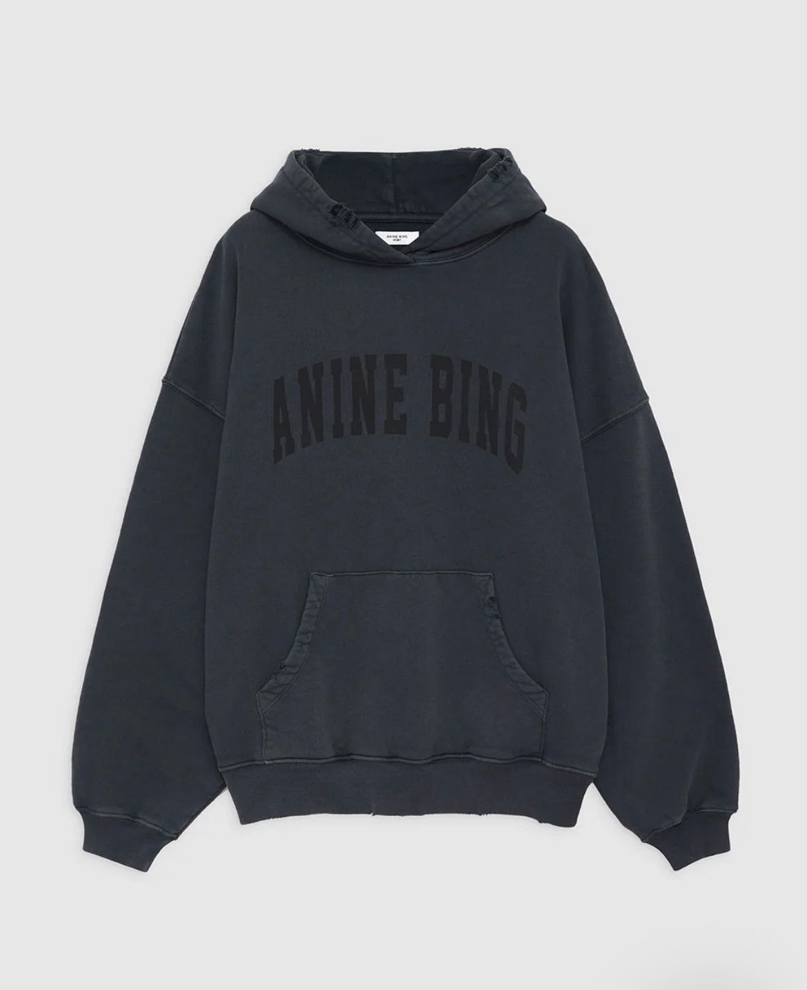 SUDADERA ANINE Bing SS25 harvey washed black