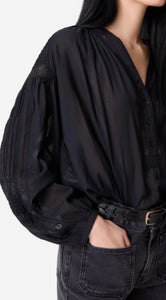 BLUSA Vanessa Bruno SS25 Nipoa noir