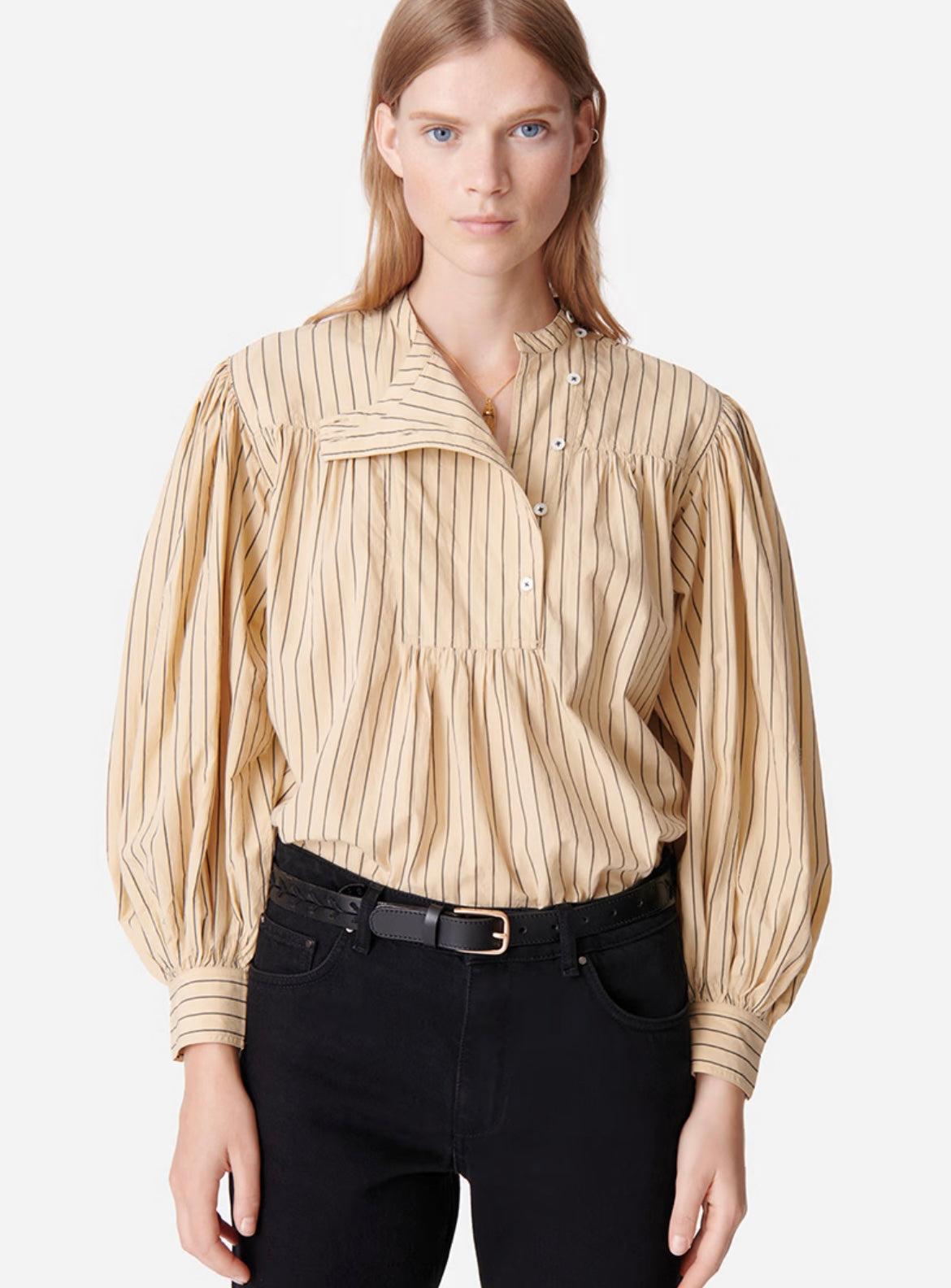 BLUSA Vanessa Bruno AW24 Delaide oat