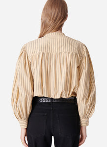 BLUSA Vanessa Bruno AW24 Delaide oat