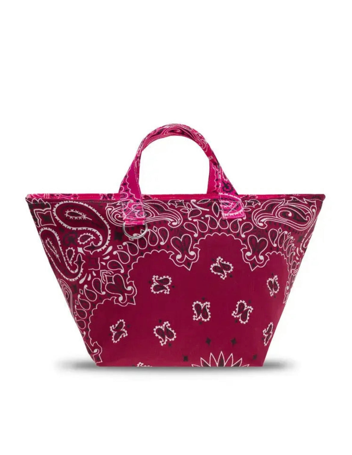 BOLSO Call it by your name Mini basket bordeaux/fuchsia