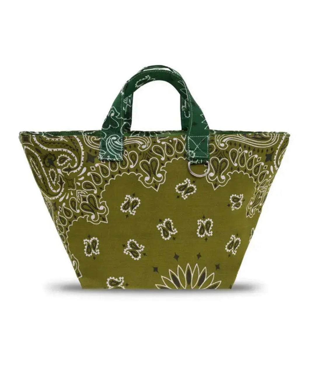 BOLSO Call it by your name Mini basket bronze/vert