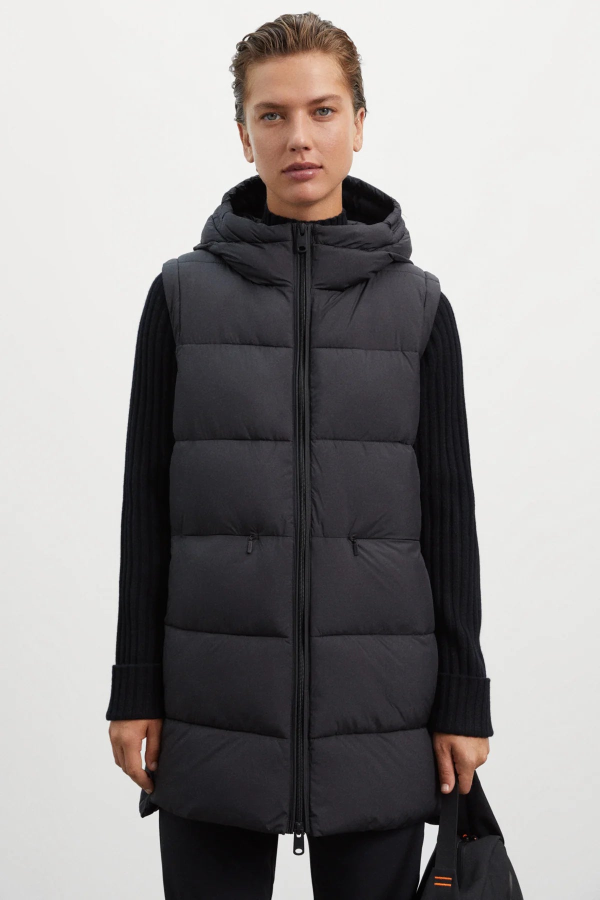 CHALECO Ecoalf AW23 Marangu black