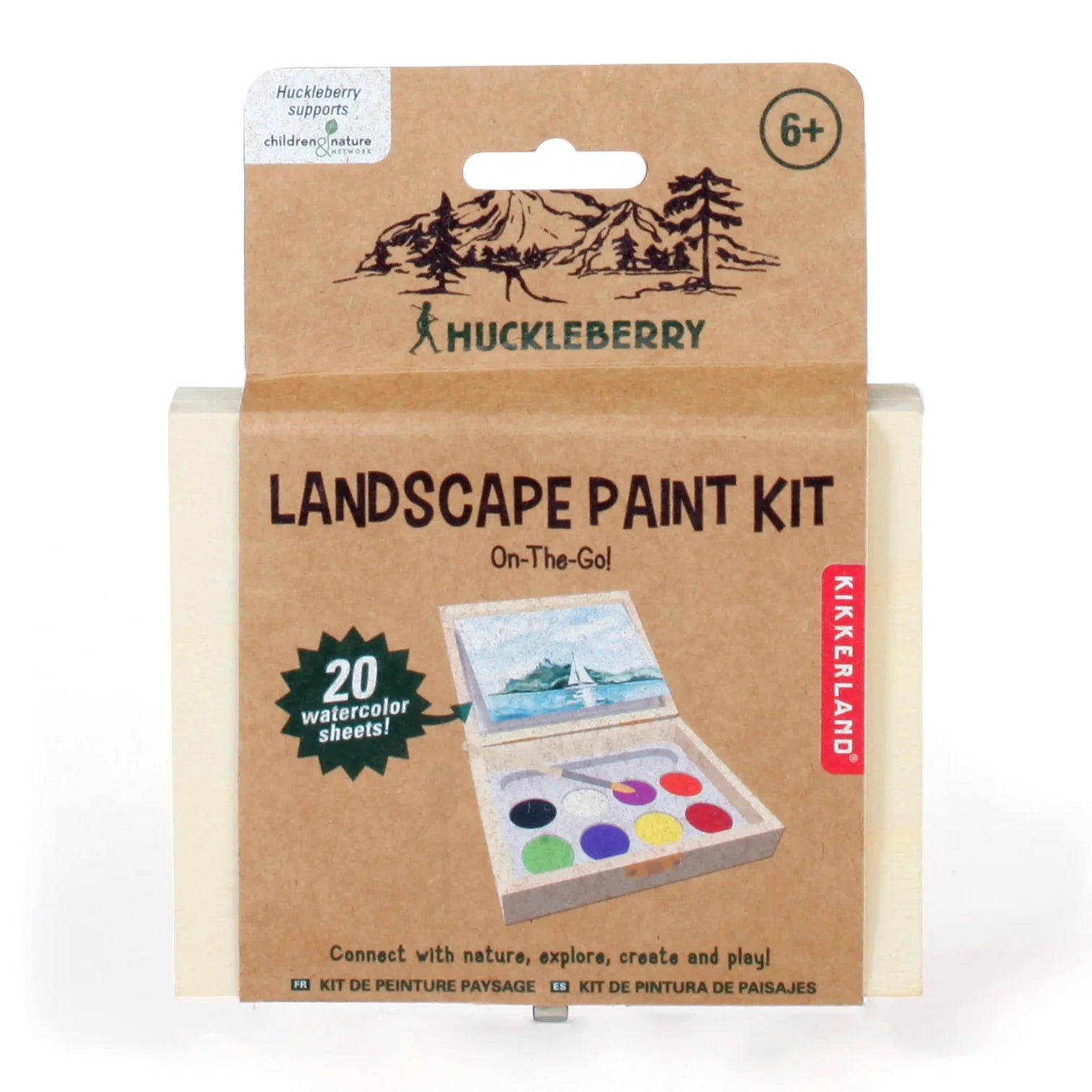 KIT PINTURA Kikkerland Kit de pintura Huckleberry landscape