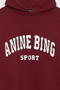 SUDADERA ANINE Bing SS25 Alec sport cabernet