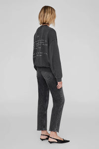 SUDADERA ANINE Bing SS25 Jaci lyrics washed black