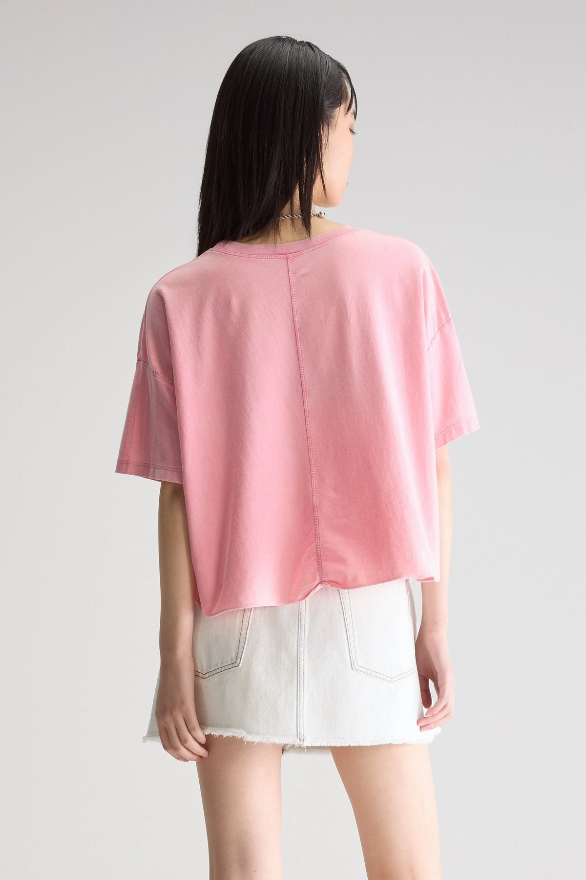 CAMISETA Bellerose SS25 Farpy cropped pinklady