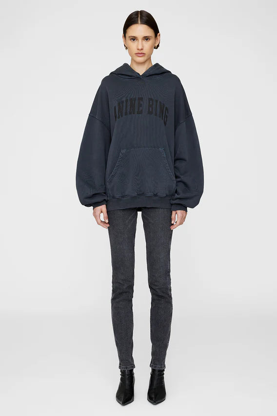 SUDADERA ANINE Bing SS25 harvey washed black