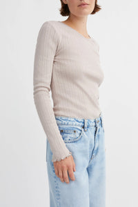 CAMISETA Skall Studio SS25 Edie long sleeve dusty lavender