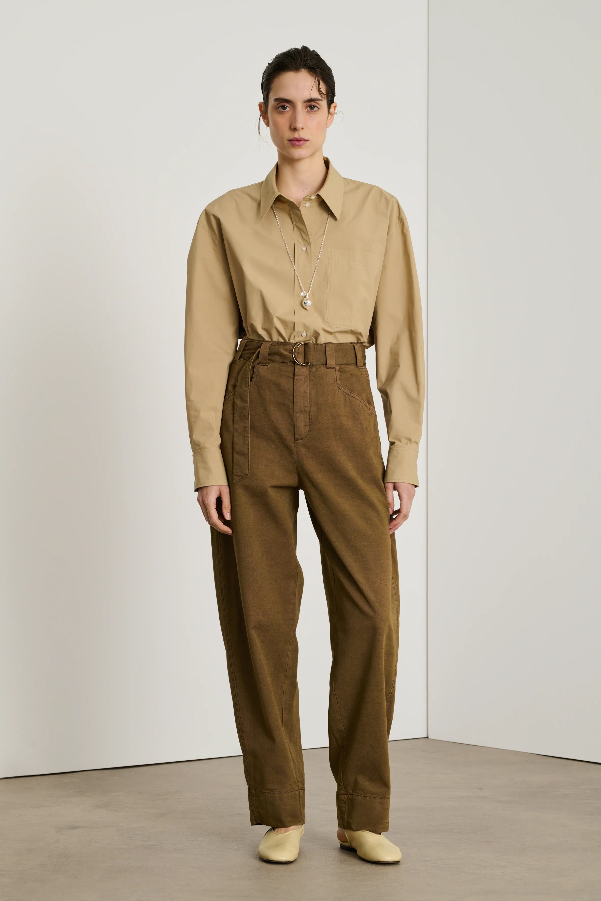 PANTALÓN Soeur Paris SS25 Andreas argile