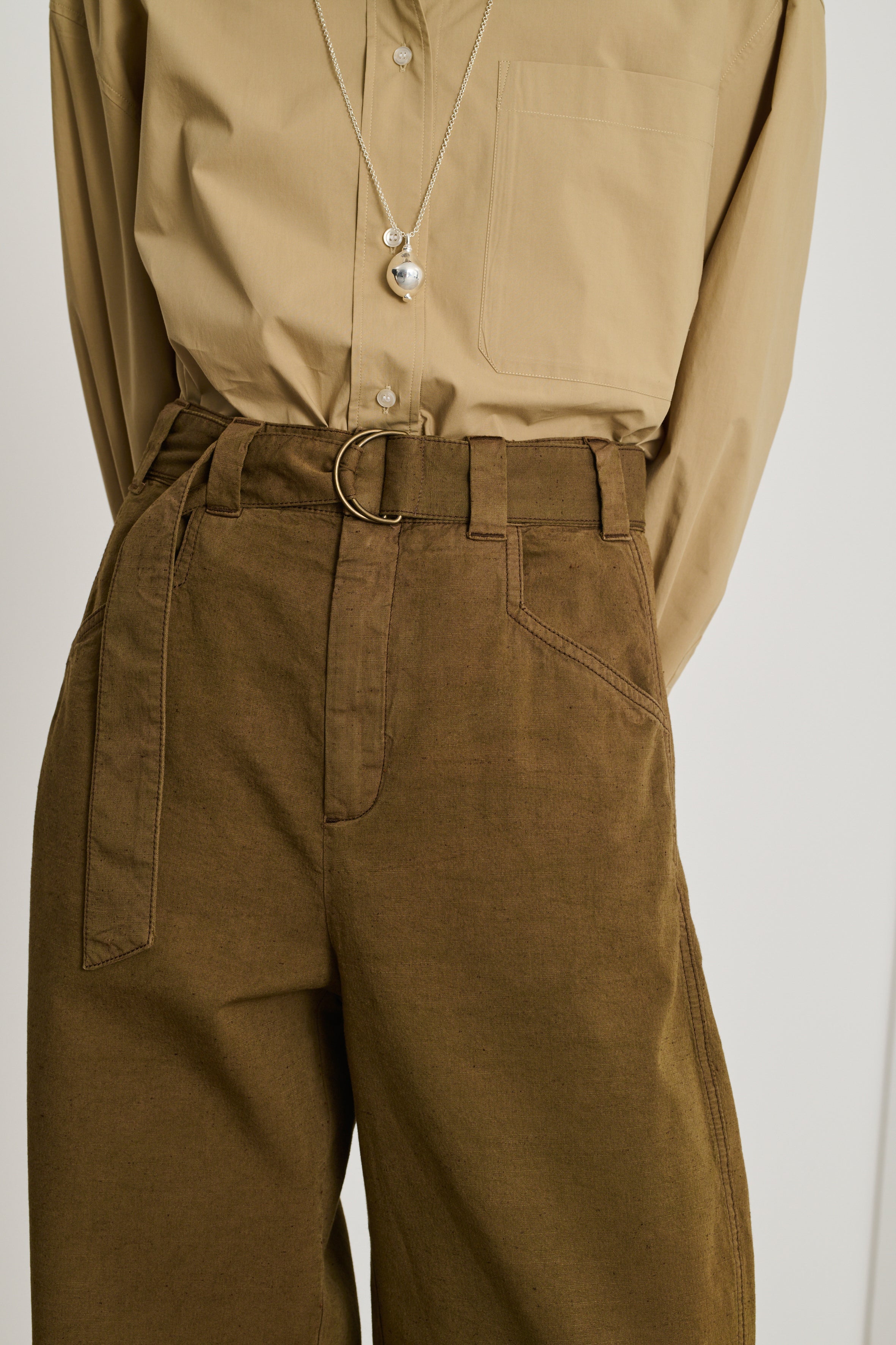 PANTALÓN Soeur Paris SS25 Andreas argile