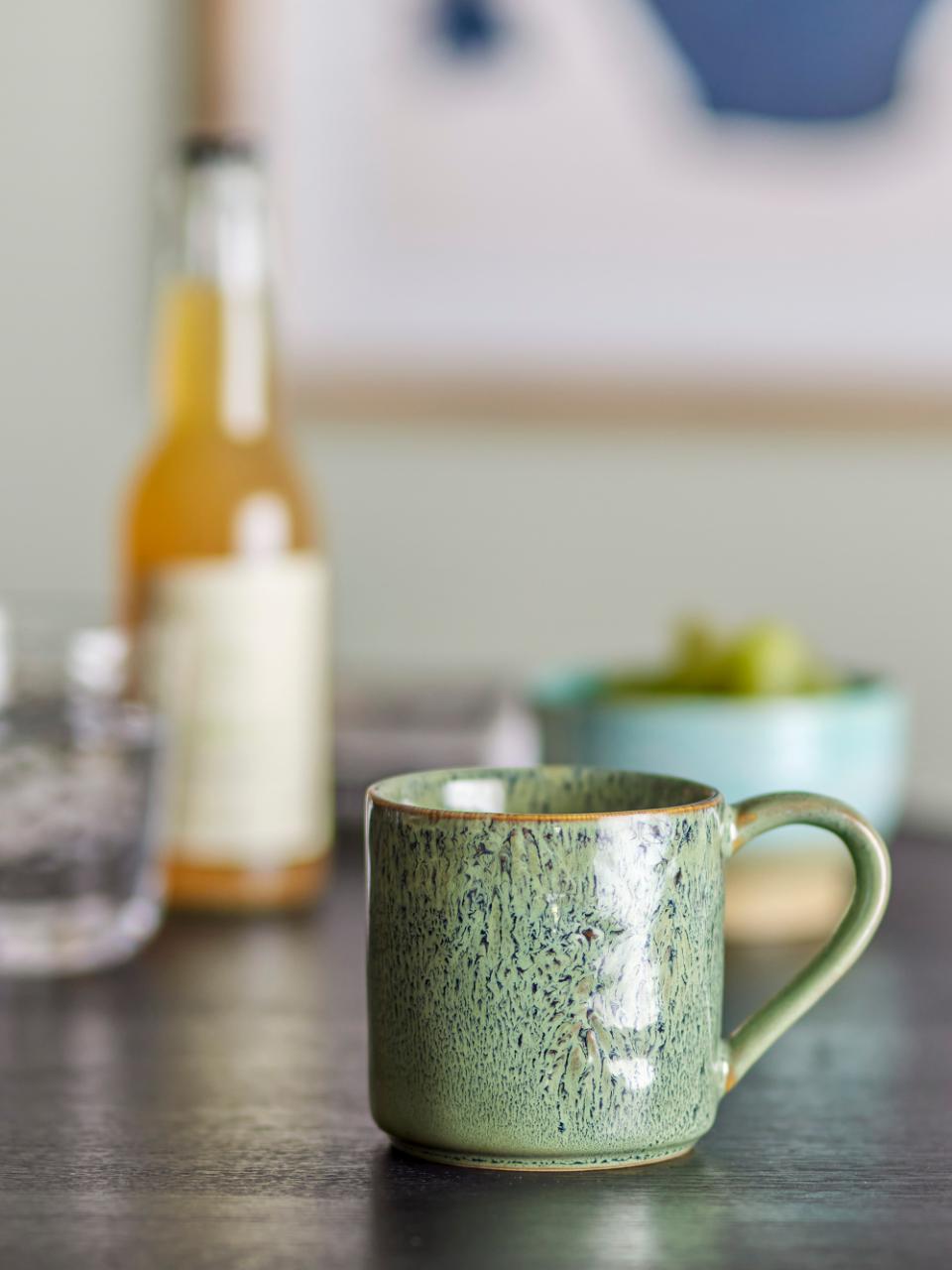 TAZA Nature stoneware green