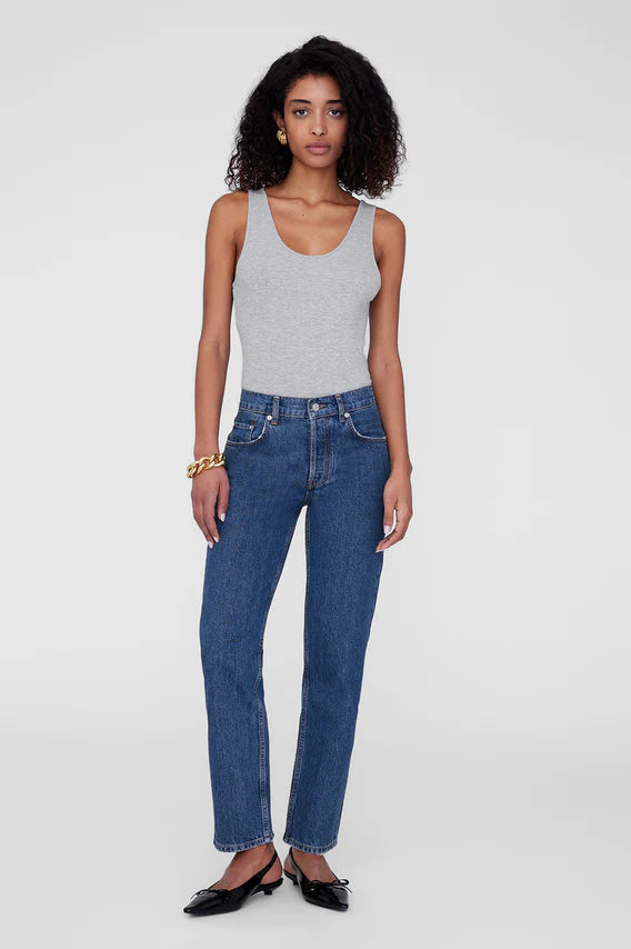 BODY, TOP Anine Bing SS25 Ginny heather grey