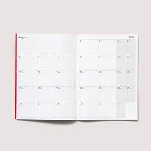 PLANNER Octagon 2024/2025 accademic monthly planner big A4