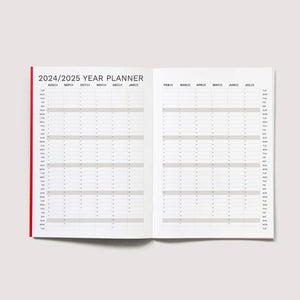 PLANNER Octagon 2024/2025 accademic monthly planner big A4