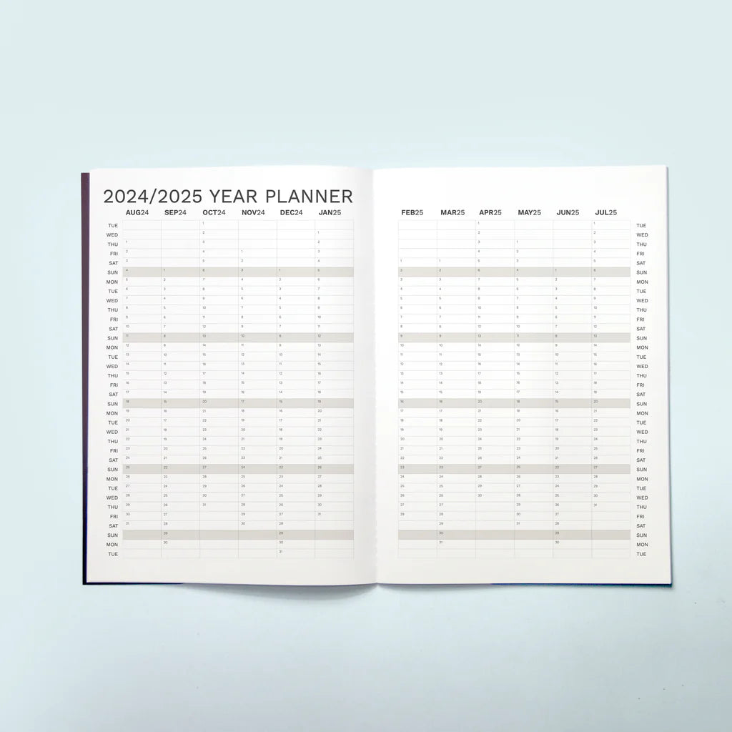 PLANNER Octagon 2024/2025 PLUS accademic monthly planner big A4