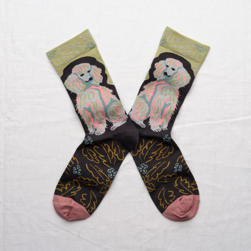 CALCETINES Bonne Maison Dog moss