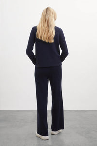 PANTALONES Ecoalf AW23 Cipre azul marino