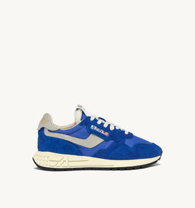 DEPORTIVAS Autry SNEAKER Reelwind low in blue nylon and suede